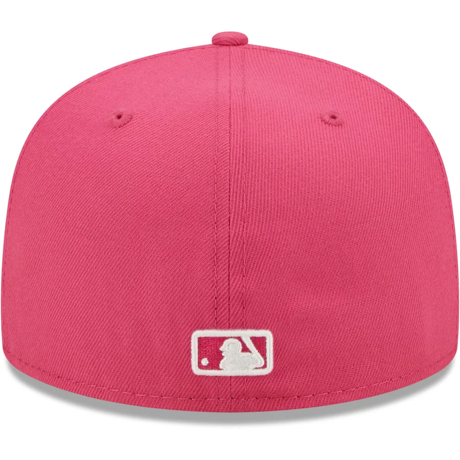 New Era Tampa Bay Rays Hot Pink 59FIFTY Fitted Hat - Image 3