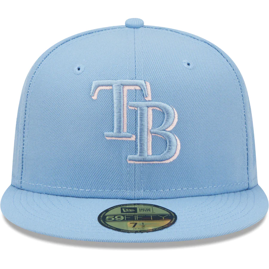 New Era Tampa Bay Rays Light Blue 20th Anniversary 59FIFTY Fitted Hat - Image 5