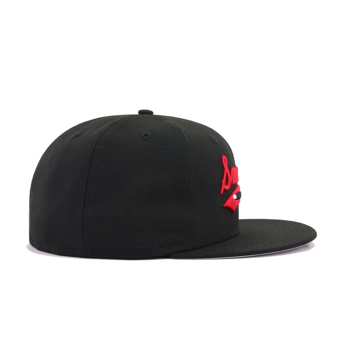 New Era Tampa Smokers Black/Red 59Fifty Fitted Hat - Image 3