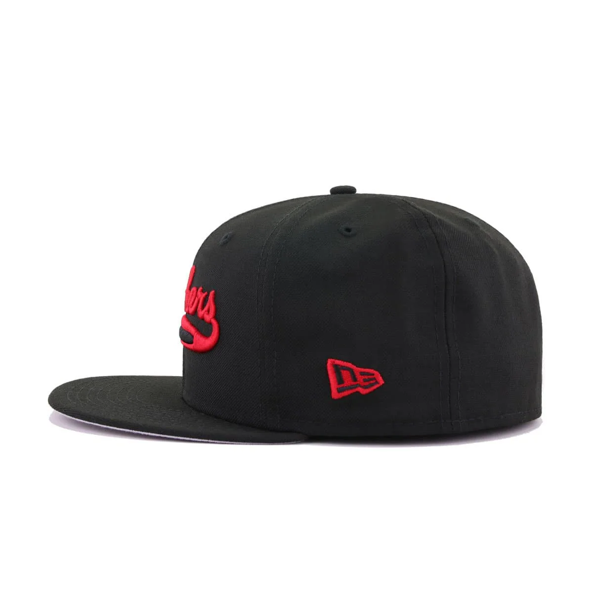 New Era Tampa Smokers Black/Red 59Fifty Fitted Hat - Image 4