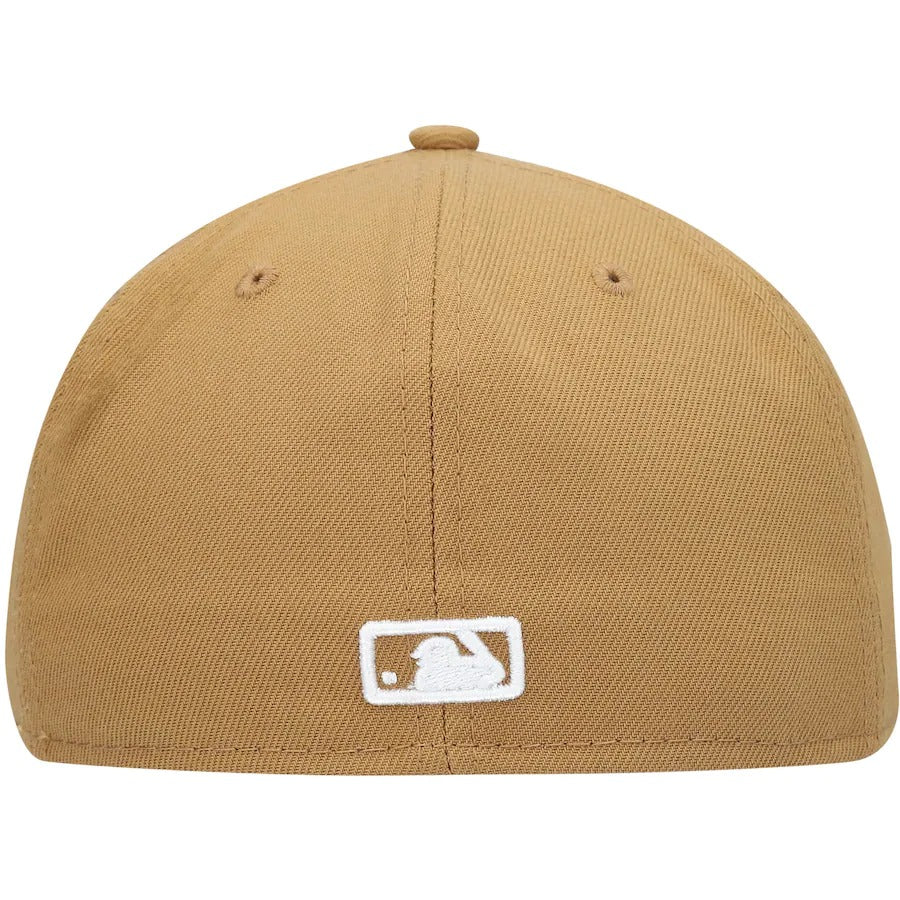 New Era Tan Colorado Rockies Wheat 59FIFTY Fitted Hat - Image 4
