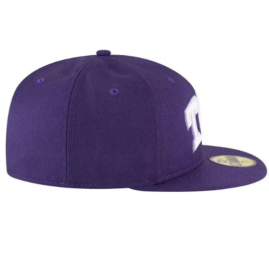 New Era TCU Horned Frogs Purple 59Fifty Fitted Hat - Image 4