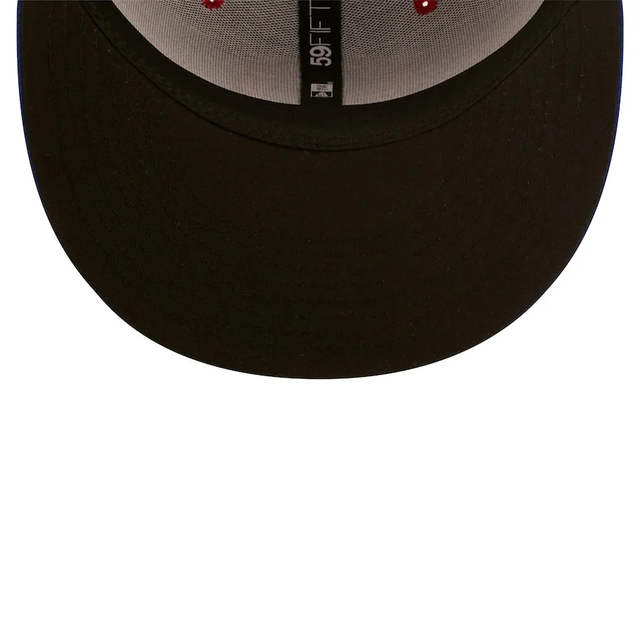 New Era Tennessee Smokies Blue Authentic Collection 59FIFTY Fitted Hat - Image 2