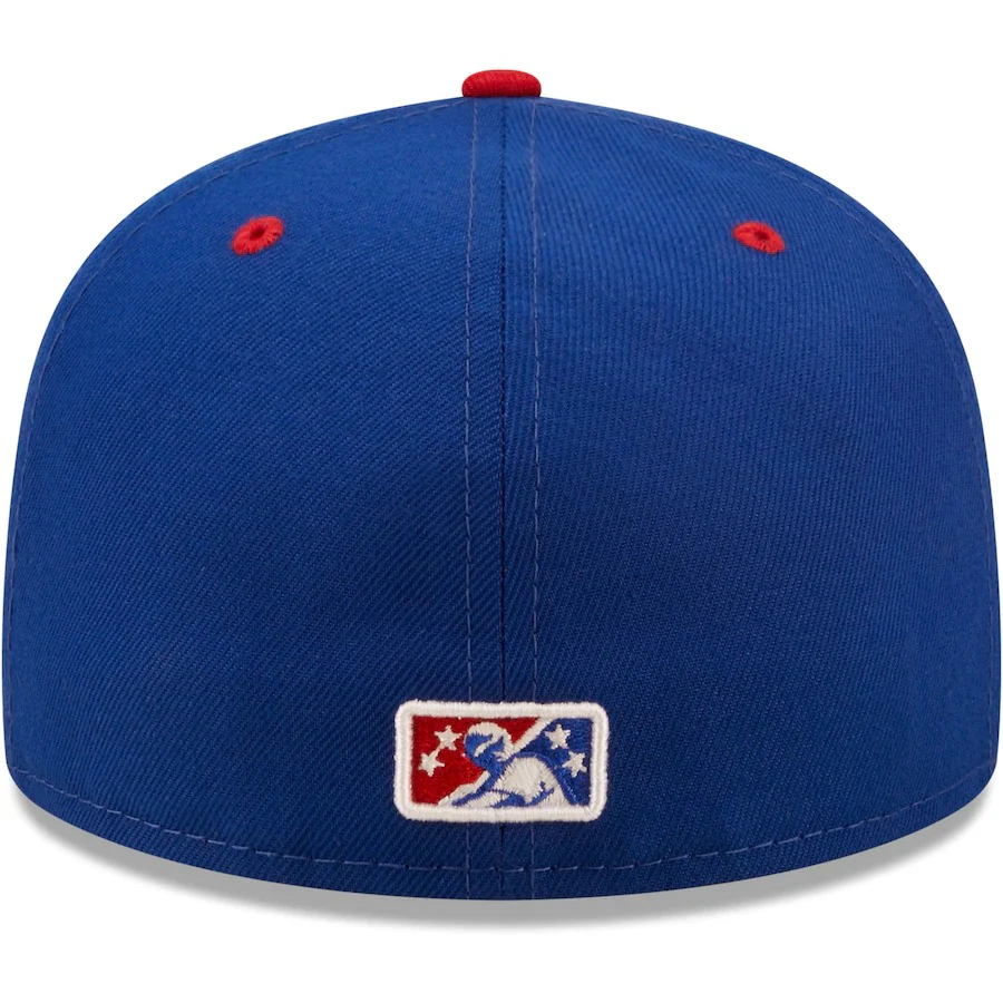 New Era Tennessee Smokies Blue Authentic Collection 59FIFTY Fitted Hat - Image 3