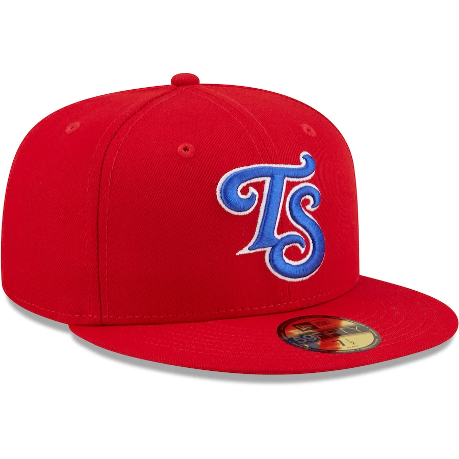 New Era Tennessee Smokies Red Authentic Collection 59FIFTY Fitted Hat - Image 4