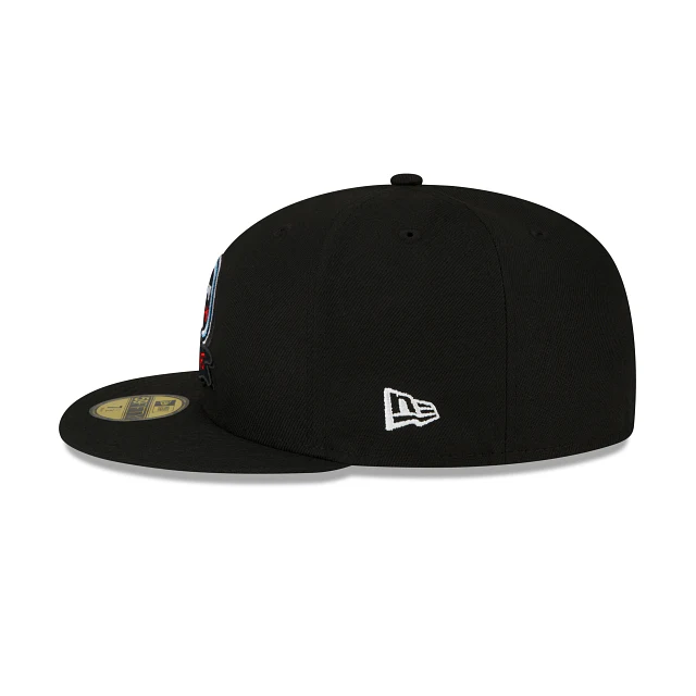 New Era Tennessee Titans 2022 Sideline Black 59FIFTY Fitted Hat - Image 5
