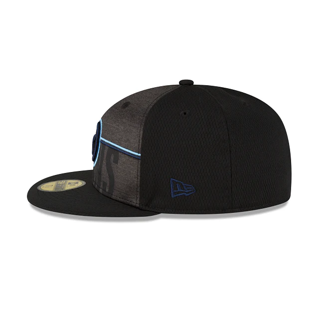 New Era Tennessee Titans 2023 Training Black 59FIFTY Fitted Hat - Image 4