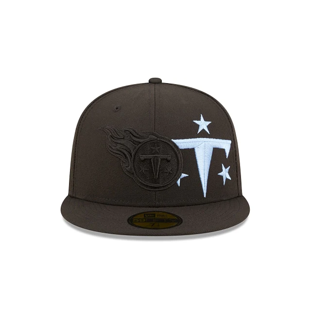 New Era Tennessee Titans Logo Feature 2022 59FIFTY  Fitted Hat - Image 2