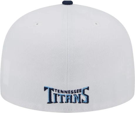 New Era Tennessee Titans White State 2023 59FIFTY Fitted Hat - Image 3