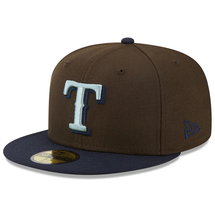 New Era Texas Rangers 2011 World Series Walnut 59FIFTY Fitted Hat - Image 4