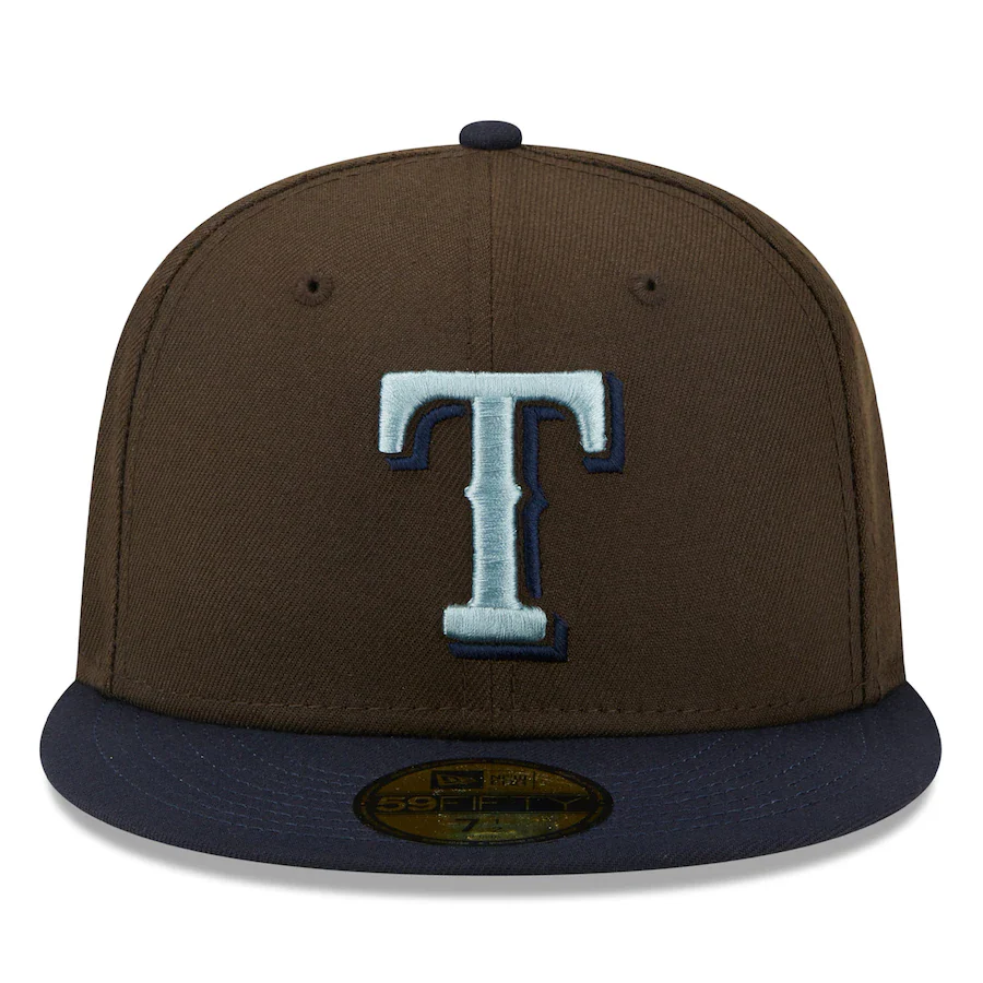 New Era Texas Rangers 2011 World Series Walnut 59FIFTY Fitted Hat - Image 5