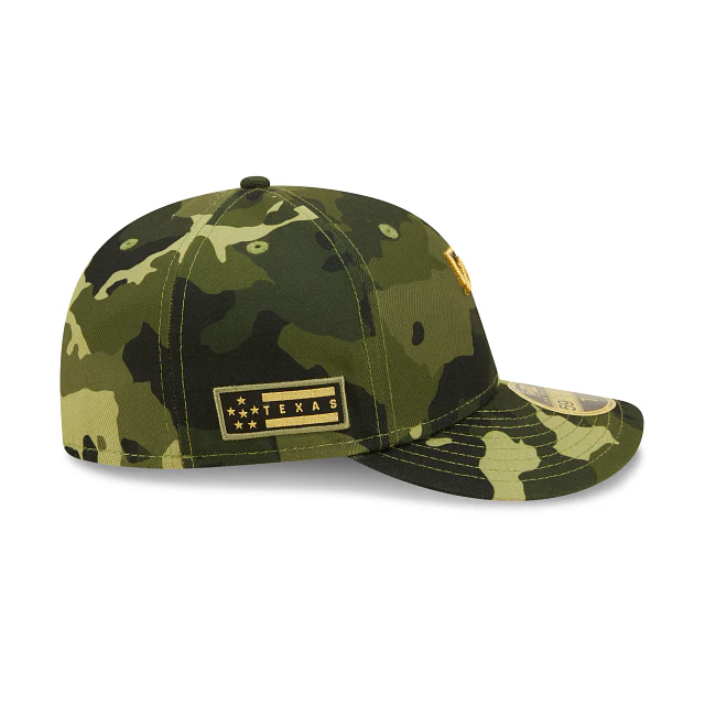 New Era  Texas Rangers 2022 Armed Forces Day Low Profile 59FIFTY Fitted Hat - Image 4