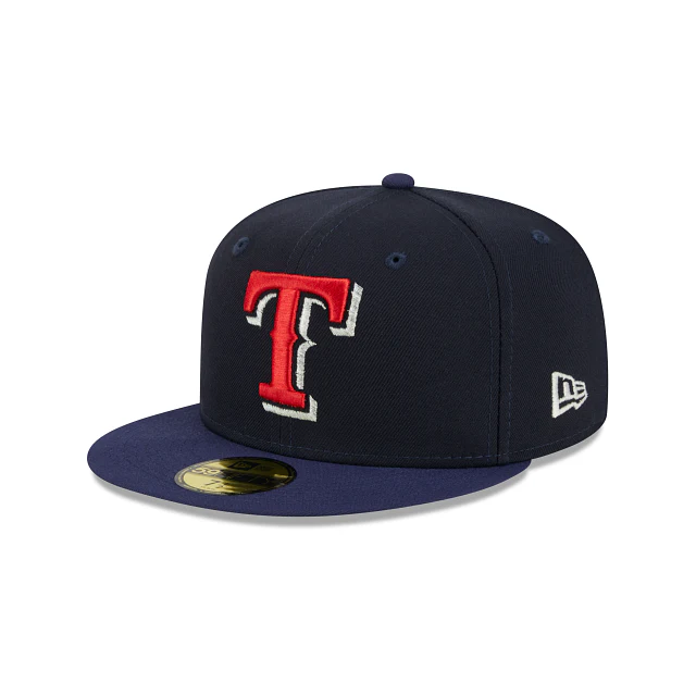 New Era Texas Rangers Americana 2023 59FIFTY Fitted Hat - Image 3