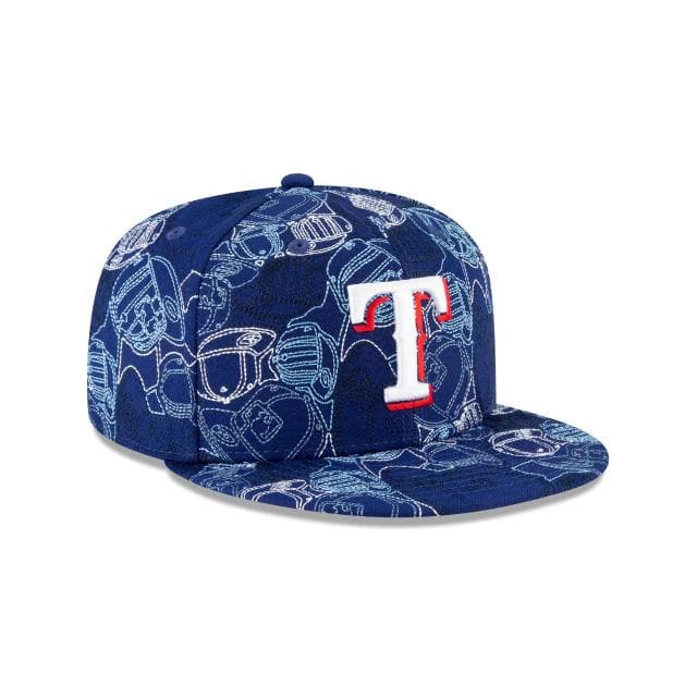 New Era Texas Rangers Chaos 59Fifty Fitted Hat - Image 3