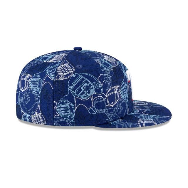 New Era Texas Rangers Chaos 59Fifty Fitted Hat - Image 6