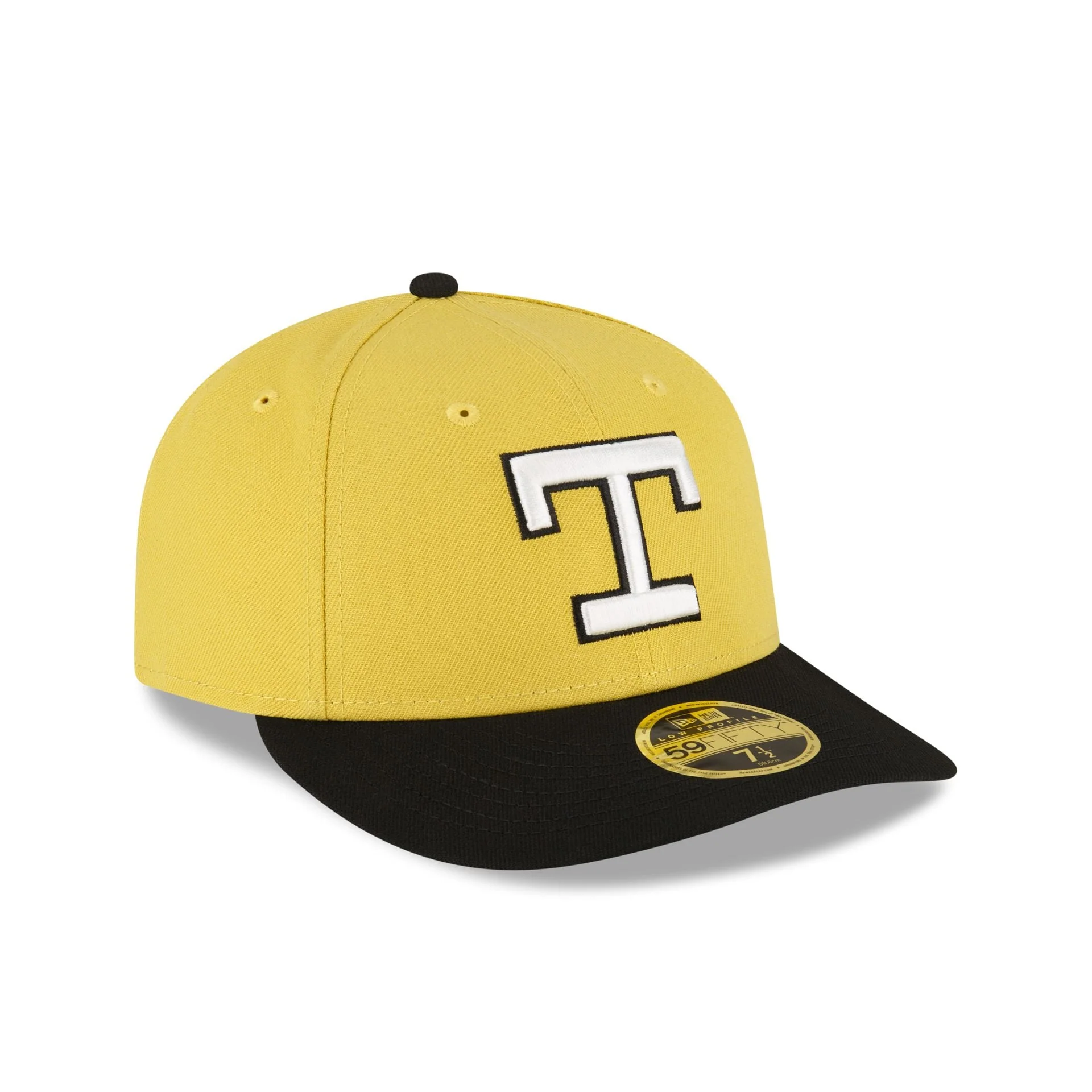 New Era Texas Rangers Chartreuse Crown Low Profile 2023 59FIFTY Fitted Hat - Image 3