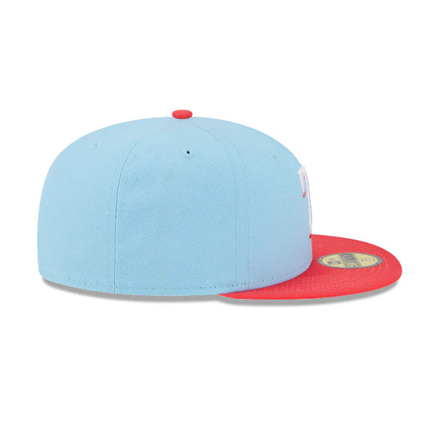 New Era Texas Rangers Colorpack Blue 2023 59FIFTY Fitted Hat - Image 5