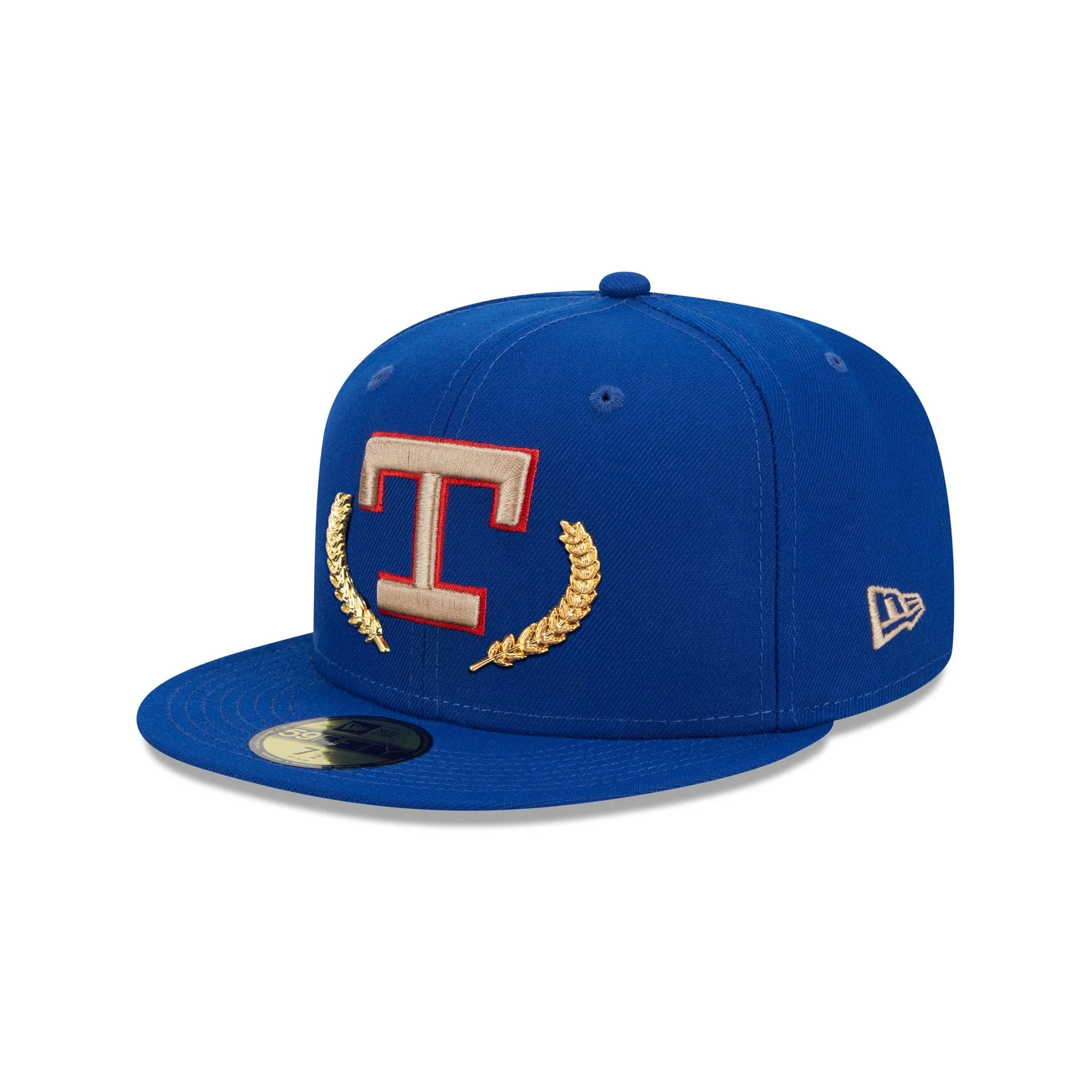 New Era Texas Rangers Gold Leaf 2023 59FIFTY Fitted Hat - Image 3