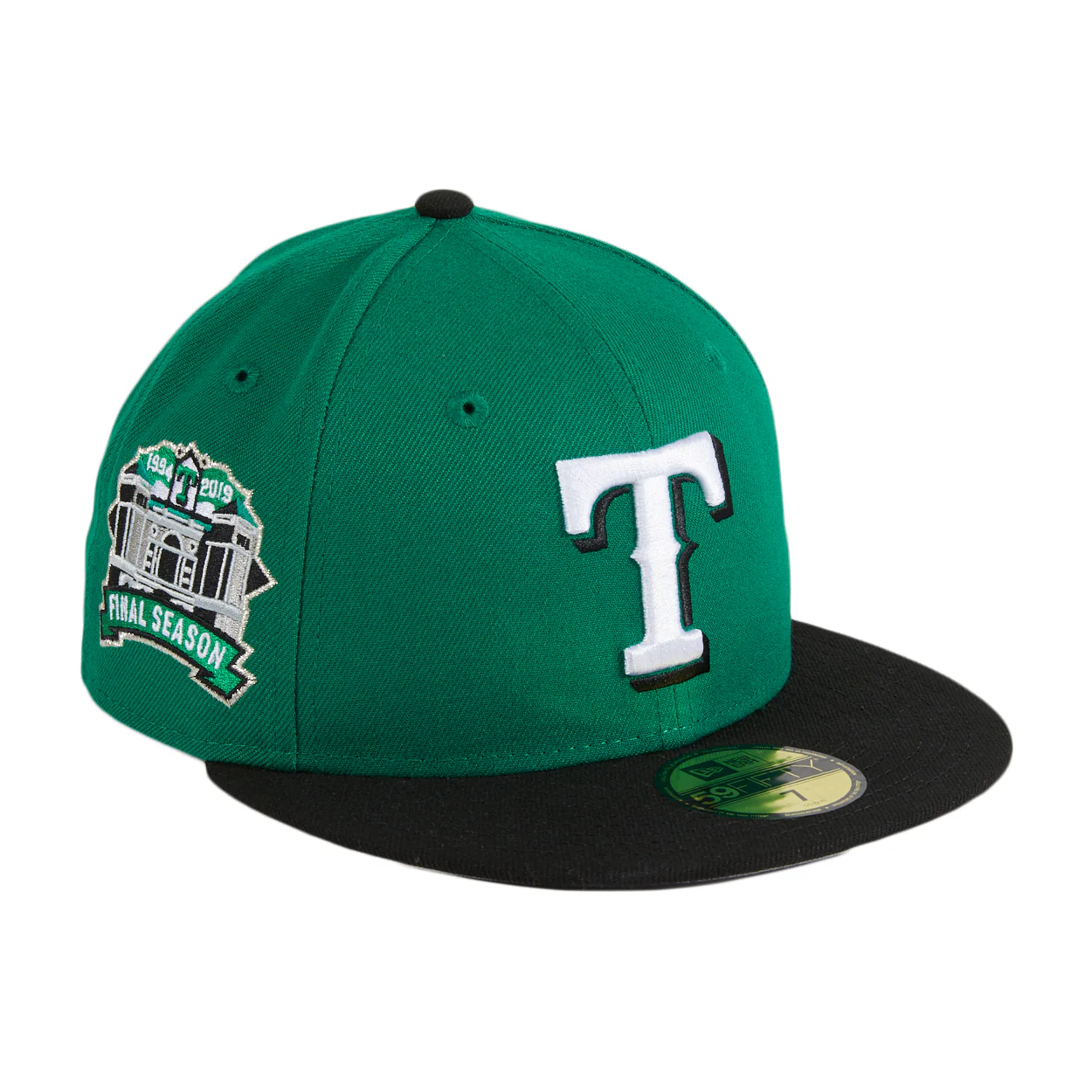 New Era Texas Rangers Green/Black Ice Cold Fashion 59FIFTY Fitted Hat - Image 3