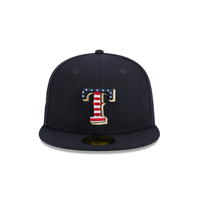 New Era Texas Rangers Independence Day 2023 59FIFTY Fitted Hat - Image 2