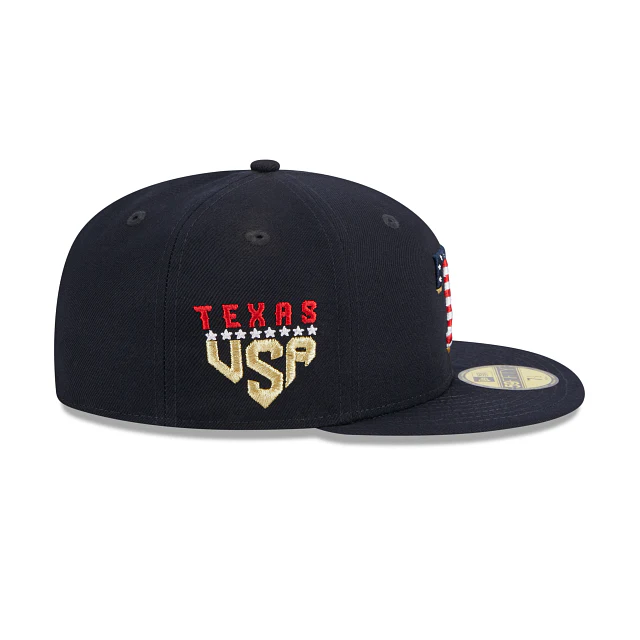 New Era Texas Rangers Independence Day 2023 59FIFTY Fitted Hat - Image 4