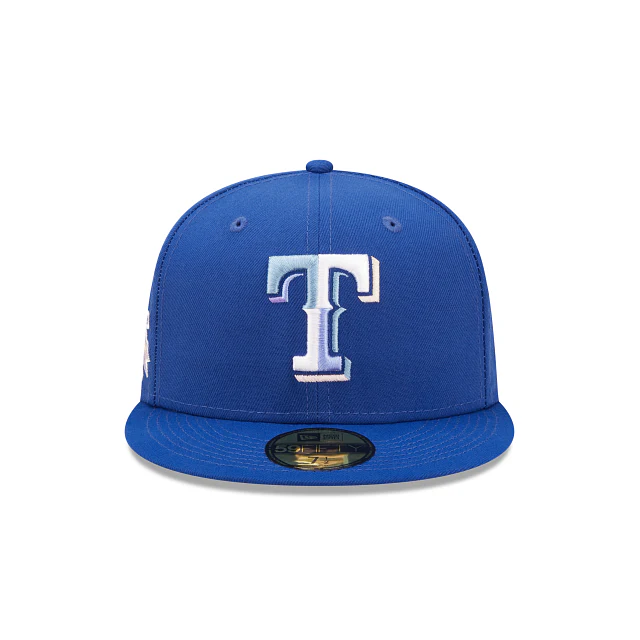 New Era Texas Rangers Nightbreak 2022 59FIFTY Fitted Hat - Image 2