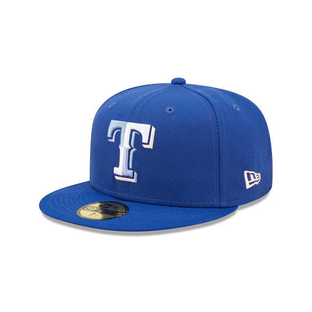 New Era Texas Rangers Nightbreak 2022 59FIFTY Fitted Hat - Image 3