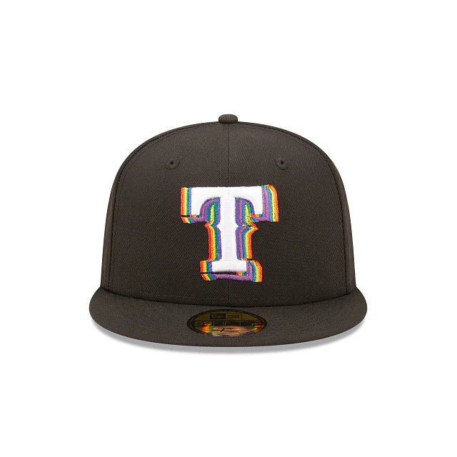 New Era  Texas Rangers Prismatic 2022 59FIFTY Fitted Hat - Image 2