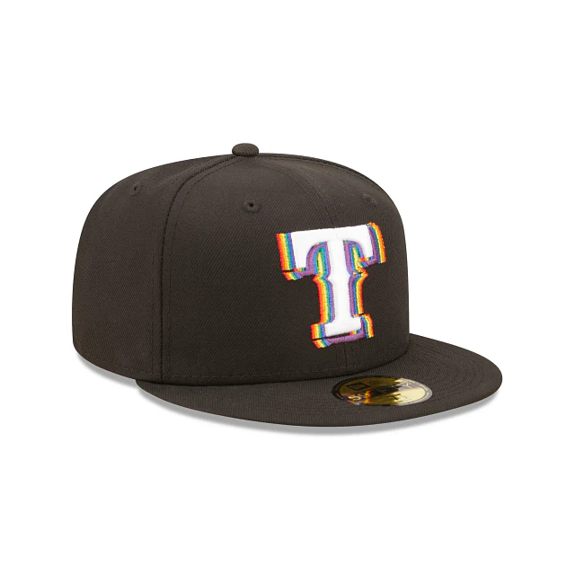 New Era  Texas Rangers Prismatic 2022 59FIFTY Fitted Hat - Image 3