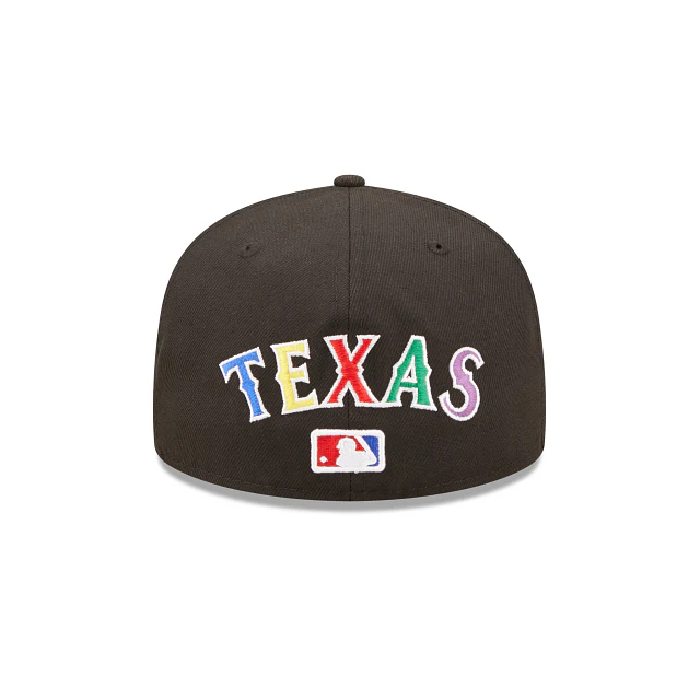New Era  Texas Rangers Prismatic 2022 59FIFTY Fitted Hat - Image 6