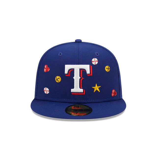 New Era Texas Rangers Sleigh 2022 59FIFTY Fitted Hat - Image 2