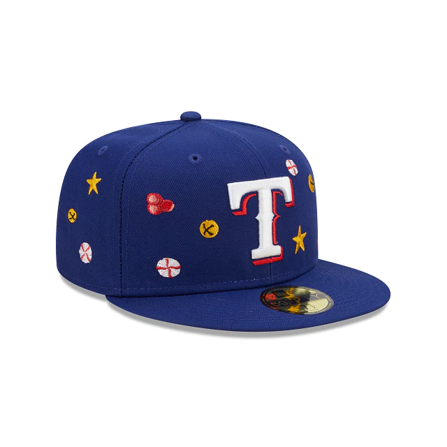 New Era Texas Rangers Sleigh 2022 59FIFTY Fitted Hat - Image 3