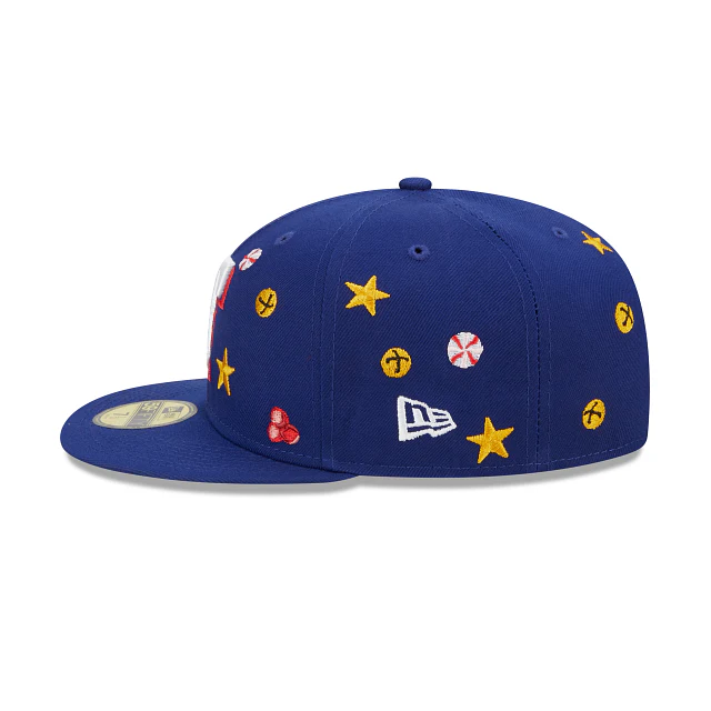 New Era Texas Rangers Sleigh 2022 59FIFTY Fitted Hat - Image 4