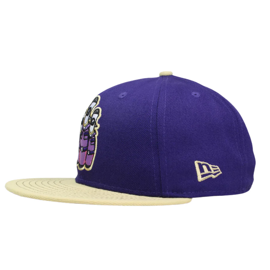 New Era That Creep Can Roll Purple/Vegas Gold 59FIFTY Fitted Hat - Image 3