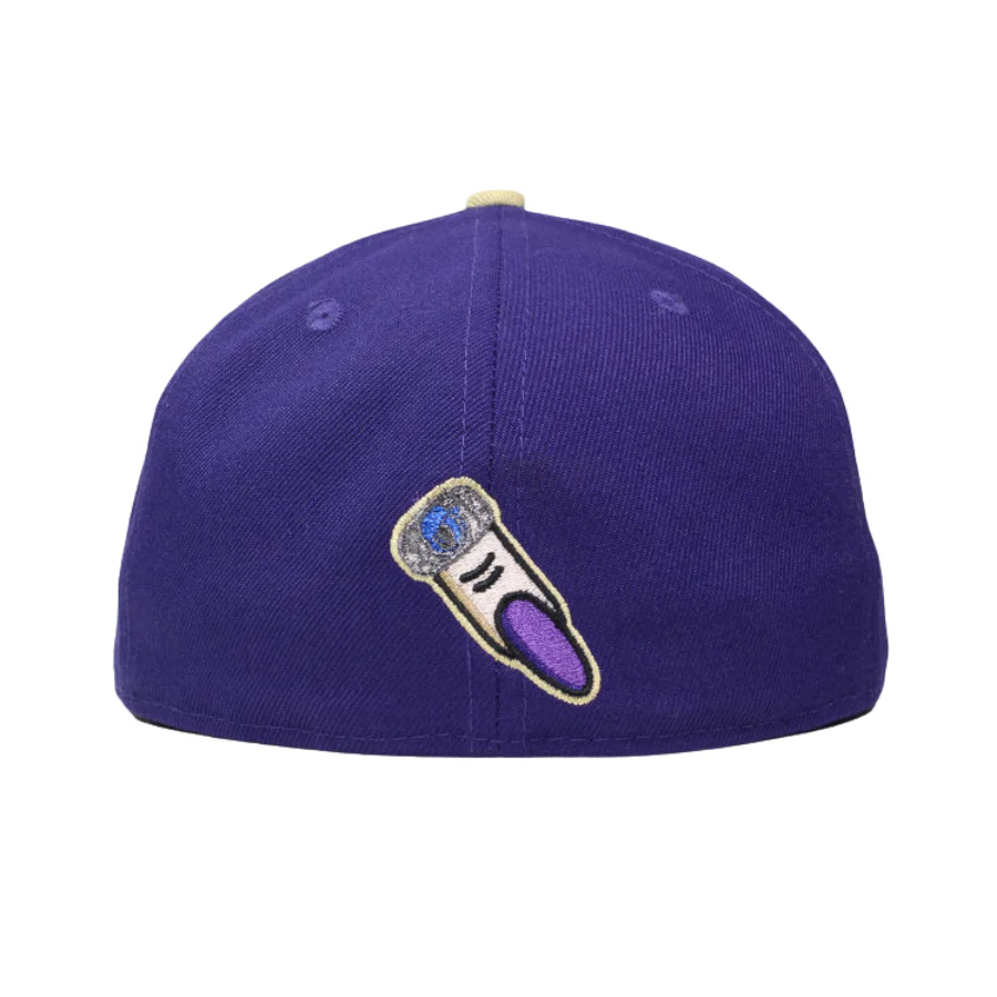 New Era That Creep Can Roll Purple/Vegas Gold 59FIFTY Fitted Hat - Image 4
