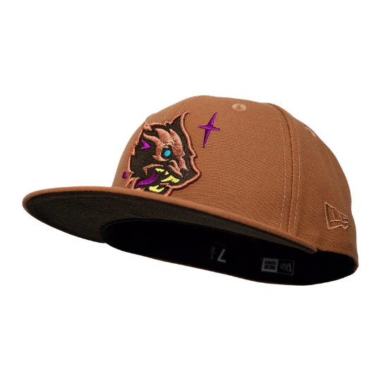 New Era Timber Wolf Light Bronze Timber Collection 59FIFTY Fitted Hat - Image 2