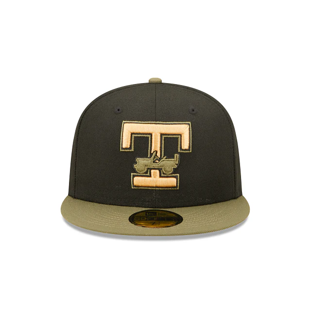 New Era  Toledo Mud Hens Theme Night Black 2022 59FIFTY Fitted Hat - Image 2