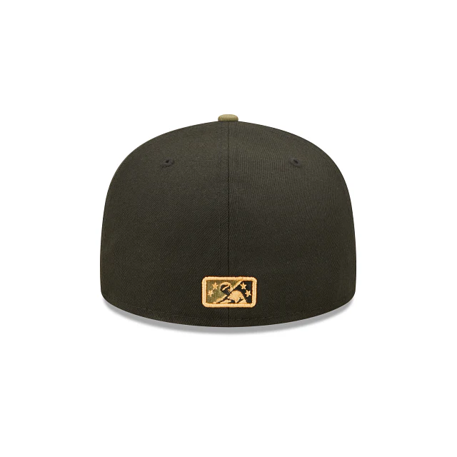 New Era  Toledo Mud Hens Theme Night Black 2022 59FIFTY Fitted Hat - Image 6