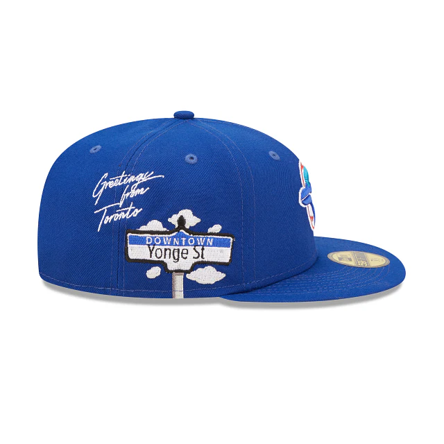New Era  Toronto Blue Jays Cloud Icon 2022 59FIFTY Fitted Hat - Image 4