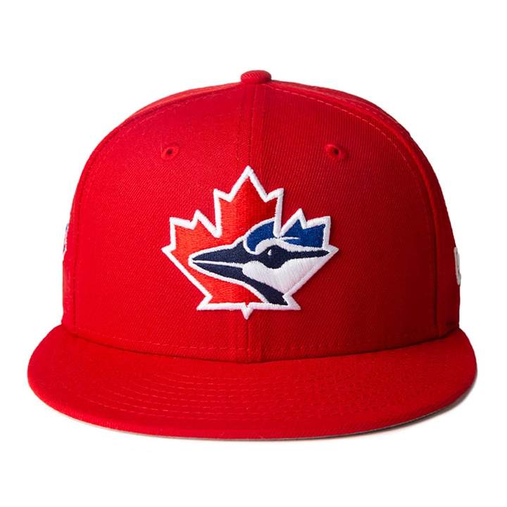 New Era Toronto Blue Jays Red batting Practice 59FIFTY Fitted Hat - Image 2