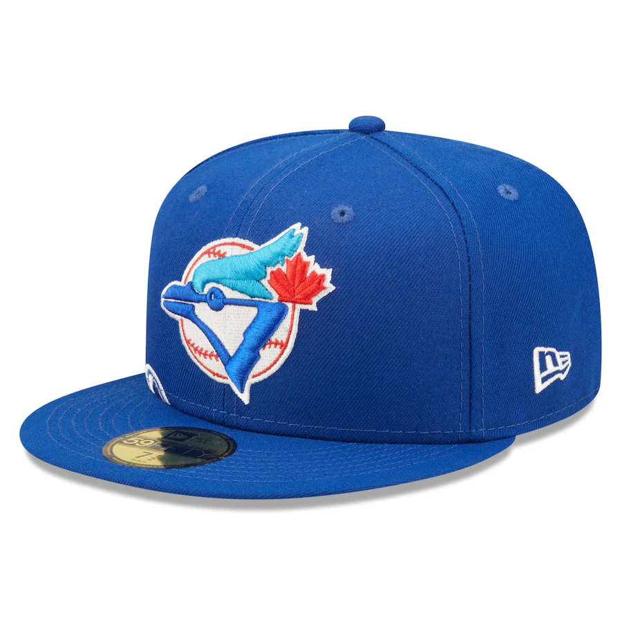New Era Toronto Blue Jays Royal Sidesplit 59FIFTY Fitted Hat - Image 4