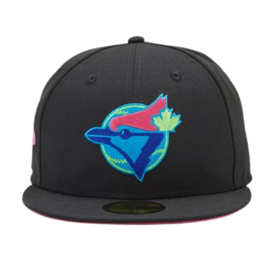 New Era Toronto Blue Jays "SOBE" Pack Pink Under Brim 59FIFTY Fitted Hat - Image 3