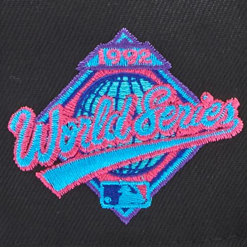 New Era Toronto Blue Jays "SOBE" Pack Pink Under Brim 59FIFTY Fitted Hat - Image 4