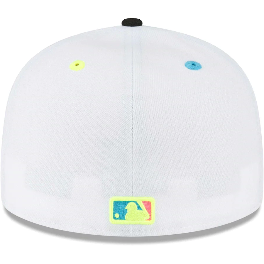 New Era Toronto Blue Jays White Neon Eye 59FIFTY Fitted Hat - Image 3