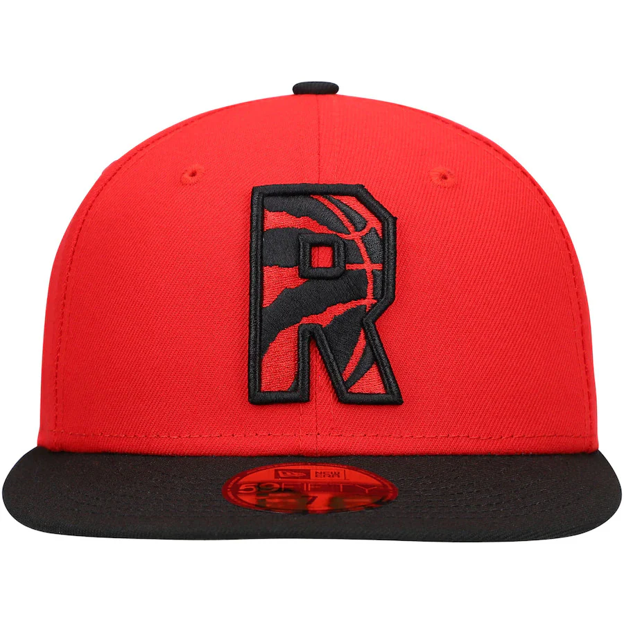 New Era Toronto Raptors 2021 NBA Draft Red/Black 59FIFTY Fitted Hat - Image 2