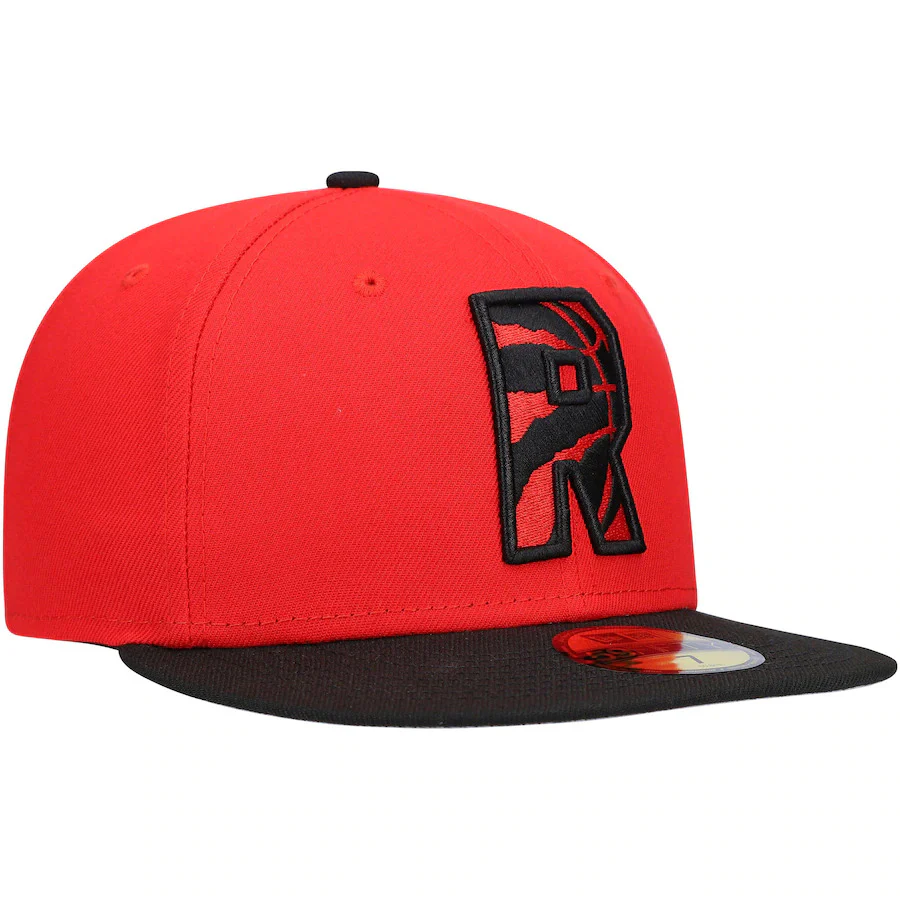 New Era Toronto Raptors 2021 NBA Draft Red/Black 59FIFTY Fitted Hat - Image 3