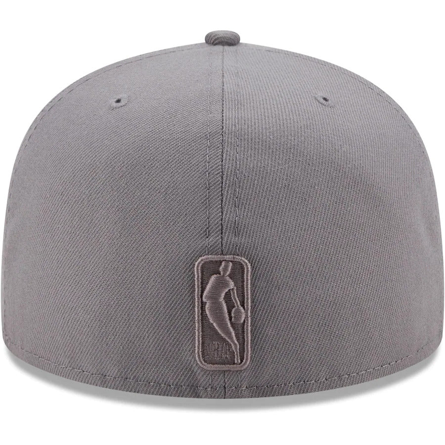 New Era Toronto Raptors Gray Color Pack 59FIFTY Fitted Hat - Image 4