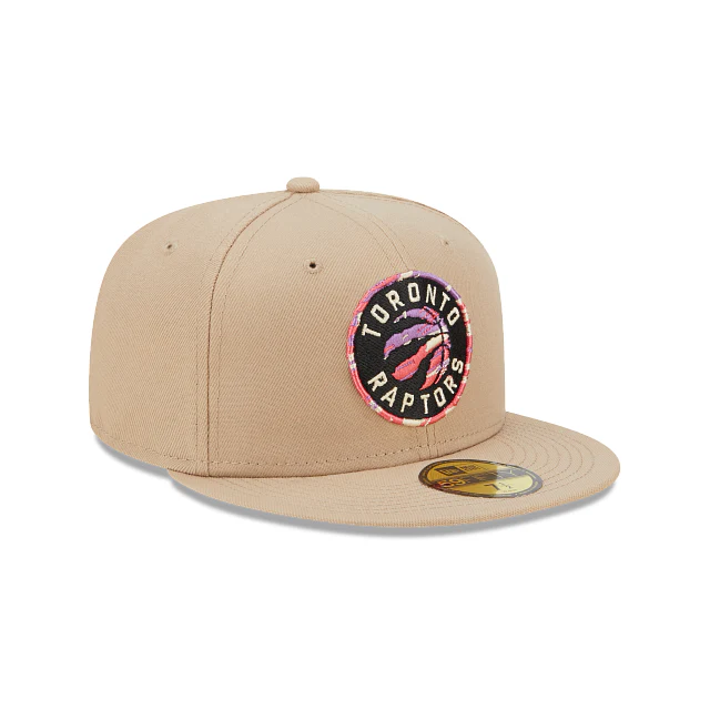 New Era Toronto Raptors Team 2023 Neon 59FIFTY Fitted Hat - Image 3