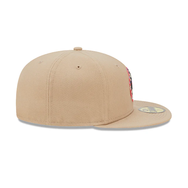 New Era Toronto Raptors Team 2023 Neon 59FIFTY Fitted Hat - Image 5