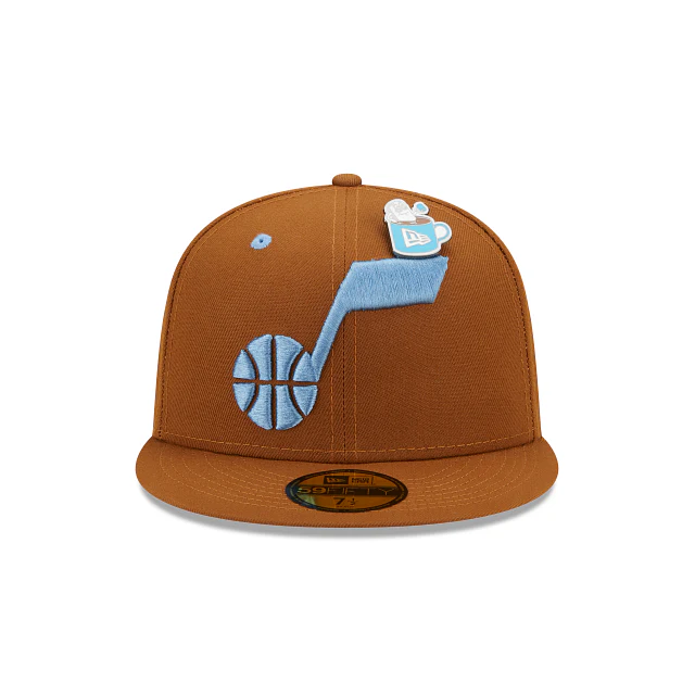 New Era Utah Jazz Hot Cocoa 2022 59FIFTY Fitted Hat - Image 2
